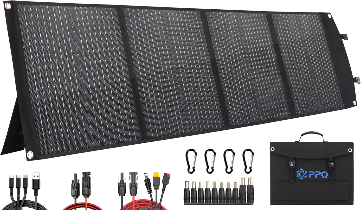 Portable Solar Suitcase 100W 18V for Camping Power Station