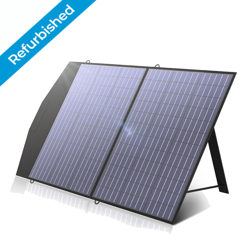 ALLPOWERS 100W Foldable Solar Panel Kit For Camping Fish Certified Refurbished