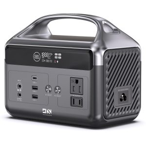 Portable Power Station 60,000mAh, 192Wh LiFePO4 Battery Backup w/2 300W.