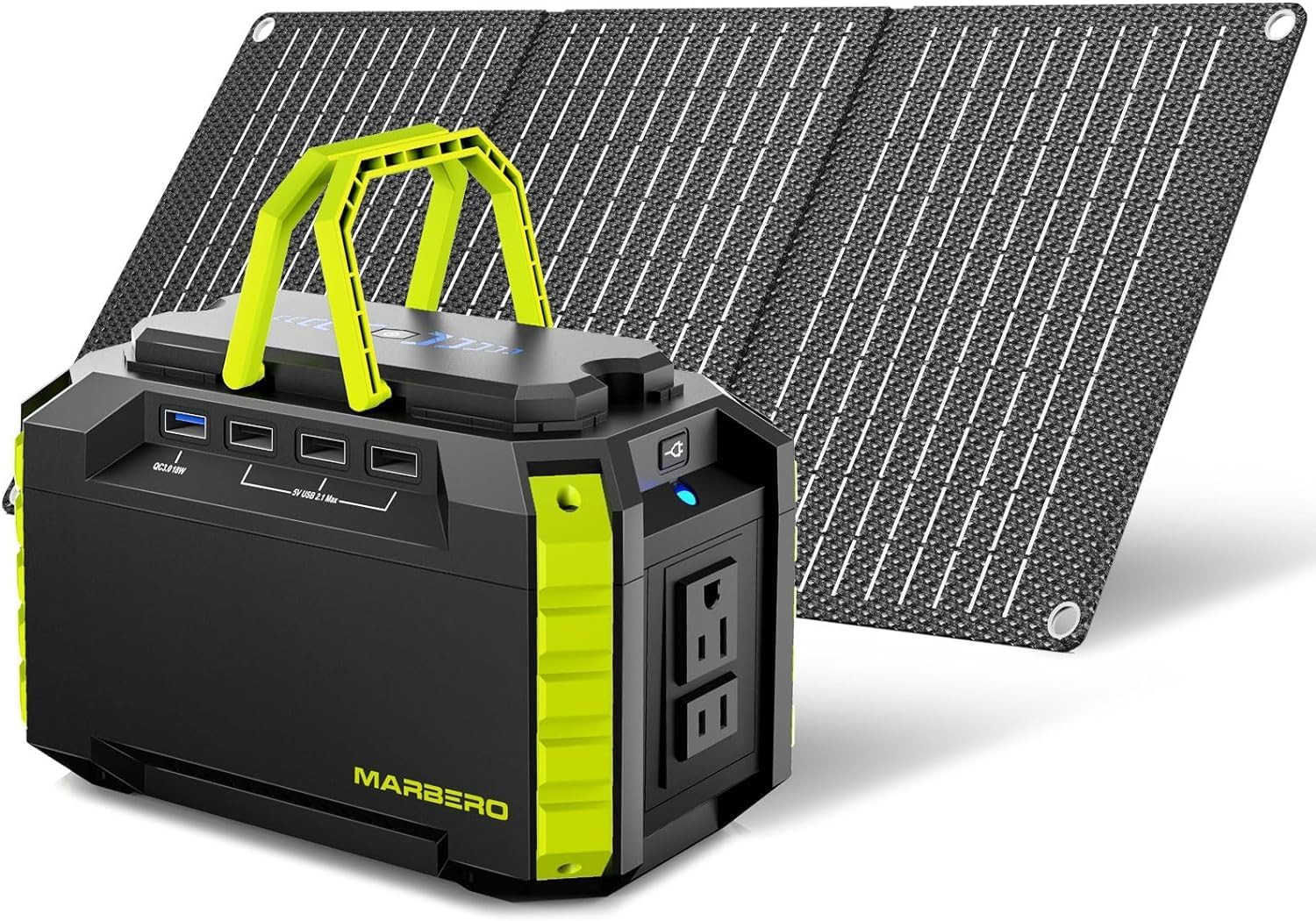 Solar Generator 150W Peak 150Wh Portable Power Station with Solar Panel Included