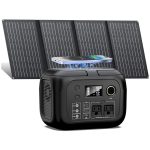 Solar Generator 300W Peak, 260Wh Power Station + 40W Panels