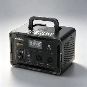 600W 519Wh Portable Power Station Solar Charger Generator Back Up RV Camping.