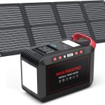 Portable Power Station 88Wh Camping Lithium Battery Solar Generator Fast Chargin.