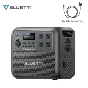 BLUETTI AC180 1152Wh 1800W Portable Power Station Generator for Outdoor Camping.