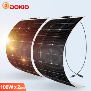 Flex 100W 200W 400W Mono Solar Panel for Boat, RV and Outdoor Power Solutions.