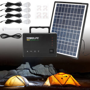 Portable Solar Generator Portable Power Station for Home Use RV Outdoor Camping.